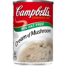 Campbell's 金寶 奶油蘑菇濃湯, 1罐, 298g