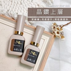 艾薇奈兒 JND基礎系列 晶鑽上層封層凝膠，持久光亮，保護指甲不易斷裂 (中文標), 透明色, 1個