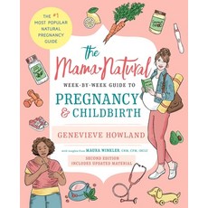 (英文圖書) The Mama Natural Week-By-Week Guide to Pregnancy and Childbirth 平裝版, Gallery Books, 英文