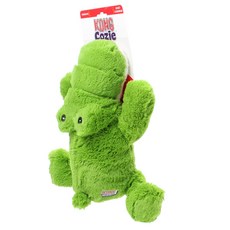 KONG 鱷魚造型絨毛寵物發聲玩具 XL號, 1個, 綠