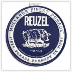 REUZEL FIBER POMADE 黑豬纖維低光澤髮蠟 (4oz), 1個