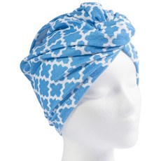 DESIGN IMPORTS 乾髮帽 27*10.5*1cm, 3片, 藍色