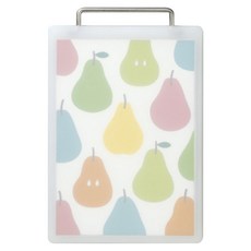 可愛圖案砧板 長方形 MA135, 1個, 梨