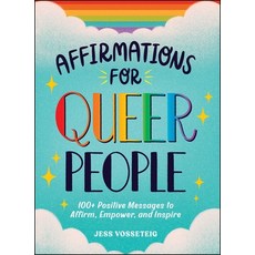 (英文圖書) Affirmations for Queer People: 100+ Positive Messages to Affirm Empower and Inspire 精裝版, Adams Media Corporation, 英文