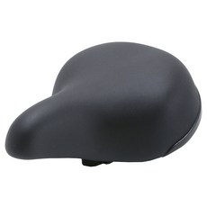 優質大尺寸自行車坐墊, 1個, 黑色