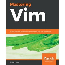 Mastering Vim, Packt Publishing, 英文, 平裝版