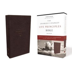 (英文圖書) Nkjv Charles F. Stanley Life Principles Bible 2nd Edition Leathersoft Burgundy Comfort P... Imitation Leather, Thomas Nelson, 英文, 仿皮