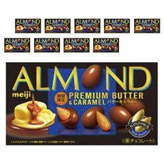 meiji 明治 杏仁可可球 奶油焦糖口味, 10個, 58g