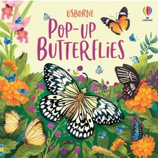 (英文圖書)Pop-Up Butterflies Board Books, Usborne Books, 英文, 硬頁書
