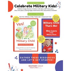 (英文圖書) Celebrate Military Kids! 平裝版, Archway Publishing, 英文
