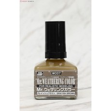 Mr. HOBBY Mr. Weathering Color 擬真舊化液 WC07 淺棕色