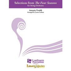 (英文圖書) Selections from the Four Seasons for String Orchestra: Score & Parts 平裝版, Alfred Music, 英文