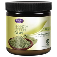 Life-flo Health 法國綠石泥粉, 213克, 1個