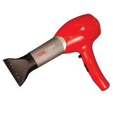 CHI 渦輪專業低EMF吹風機, 黑+紅+銀, GF1541