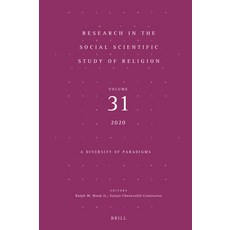 (英文圖書) Research in the Social Scientific Study of Religion Volume 31: A Diversity of Paradigms 精裝版, Brill, 英文