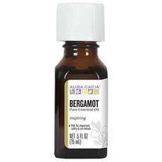 Aura Cacia 佛手柑精油, 1瓶, 15ml