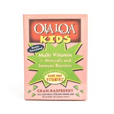 OLA LOA 綜合維他命礦物隨身包 蔓越莓味, 8g, 1盒