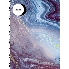Weekly Planner 2021 8.5 x 11: 12 Month Hardcover Planner 2021 - January - December 2021 -2 Pages per... 精裝版, Paula Rocket, 英文