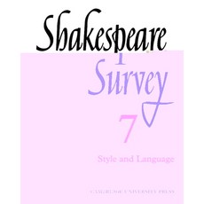 (英文圖書) Shakespeare Survey 平裝版, Cambridge University Press, 英文