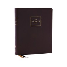 (英文圖書) Nkjv the Prayer Bible Genuine Leather Brown Red Letter Comfort Print Leather, Thomas Nelson, 英文, 皮革