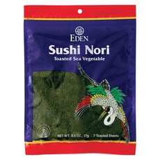 EDEN 壽司海苔 17g 7片, 7件, 1個, 17克