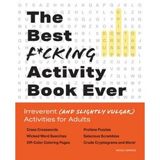 (英文圖書) The Best F*cking Activity Book Ever: Irreverent (and Slightly Vulgar) Activities for Adults 平裝版, Ulysses Press, 英文