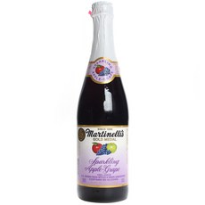 Martinelli's 氣泡蘋果葡萄汁, 1瓶, 750ml