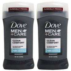 Dove 多芬 Men Care男士體香膏 潔淨舒適, 2個, 85克