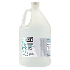 BETTER LIFE 餐具洗滌劑可再填充無味, 1個, 3.79L