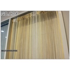 自我主張 線簾 穿桿式門簾 居家裝飾隔斷