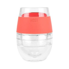 HOST Wine Freeze Cooling Cup 酒櫃 251ml, 1個, 紅色