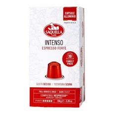 SAQUELLA Intenso Forte膠囊咖啡, 1個, 30入, 5g