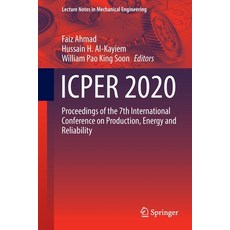 (英文圖書) Icper 2020: Proceedings of the 7th International Conference on Production Energy and Reliabi... 平裝版, Springer, 英文