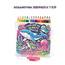 (英文圖書)Oceans7ven: 探索神秘的水下世... 平裝版, Independently Published, 英文
