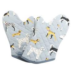 now DESIGNS 圖案印花隔熱手套, 2件, 三伏天