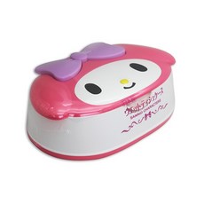 現貨日本 LEC 卡通濕紙巾盒 附濕紙巾 三麗鷗 哆啦Ａ夢 Kitty Melody 麵包超人 按壓式濕紙巾盒
