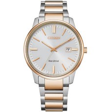 CITIZEN 星辰 質感型男光動能不鏽鋼腕錶 銀x白面 BM7526-81A