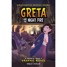 (英文圖書)Greta and the Night Fire: A World War II Graphic Novel Library Binding, Stone Arch Books, 英文, 圖書館裝訂