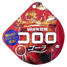 UHA 味覺糖 酷露露Q糖 可樂口味, 72個, 48g