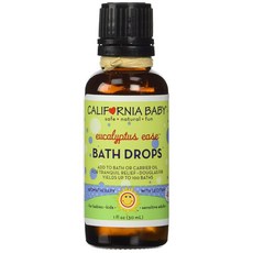 CALIFORNIA BABY 加州寶寶 桉樹舒緩入浴劑, 1瓶, 30ml