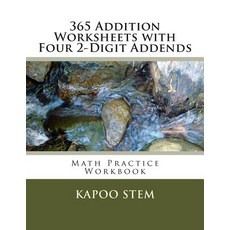 (英文圖書)365 Addition Worksheets with Four 2-Digit Addends: Math Practice Workbook 平裝版, Createspace Independent Pub..., 英文