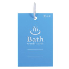 KUTSUWA HiLiNE 耐水單字記憶卡 L, 1個, 淺藍