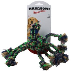 MAMMOTH Snakebiter 蜘蛛繩狗玩具 M（27.9cm）, 1個, 混色