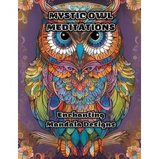 (英文圖書) Mystic Owl Meditations: Enchanting Mandala Designs 平裝版, Colorzen, 英文
