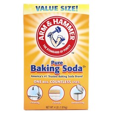 ARM&HAMMER 純小蘇打粉, 1個, 1.81kg