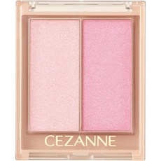 CEZANNE 雙色腮紅 顯色 亮片, 03浪漫珠光