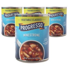 Progresso 義大利蔬菜濃湯罐頭, 4罐, 538g