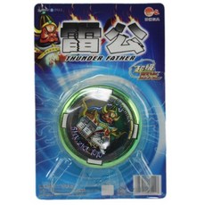 燙金版溜溜球 一般童玩 雷公 雷母 火神-YF14487-3-4, 1個