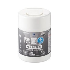 ELECOM 小蘇打電解水擦拭巾 (110枚/60枚/30枚) - 強力去污、除菌抗菌、居家清潔必備, 1個, 110枚/60枚/30枚