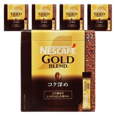 NESCAFE 雀巢咖啡 金牌微研磨咖啡隨行包 深焙風味, 5個, 22入, 2g